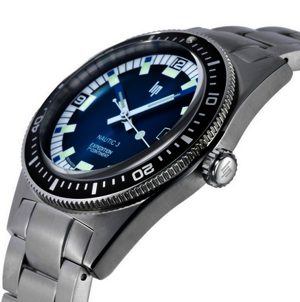 Montres Lip Homme LIP NAUTIC 3 7E CONTINENT.670096