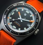 Montres Lip Homme LIP NAUTIC 3 SCAPHANDRIER ORANGE. 670098