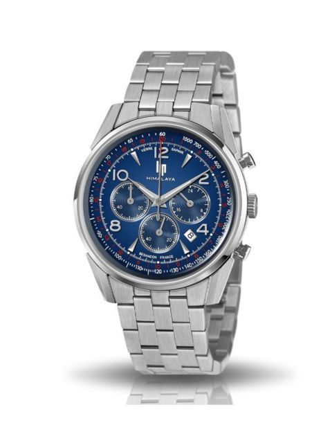 Montres Lip Homme Montre LIP 40 CHRONO METAL  671710